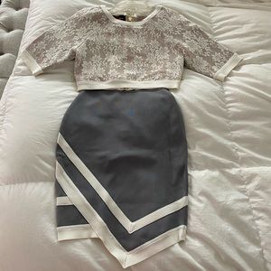 House of CB two piece bandage set